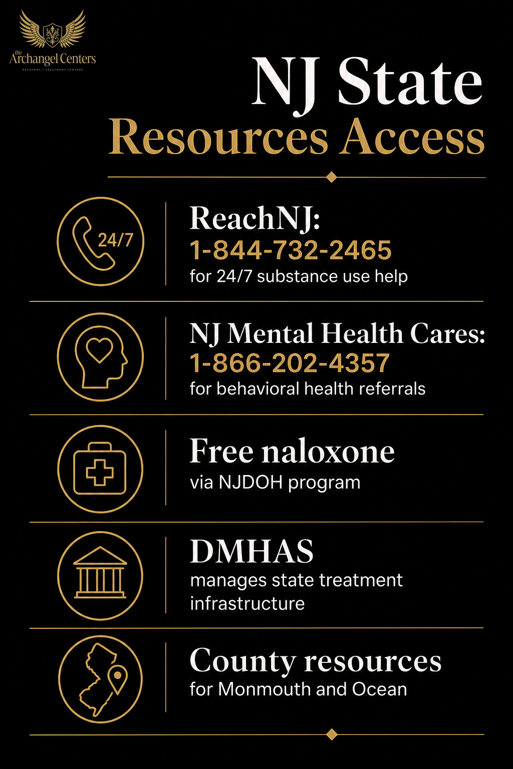 advocacy / new jersey addiction policy / state funded resources and the numbers that reach them
